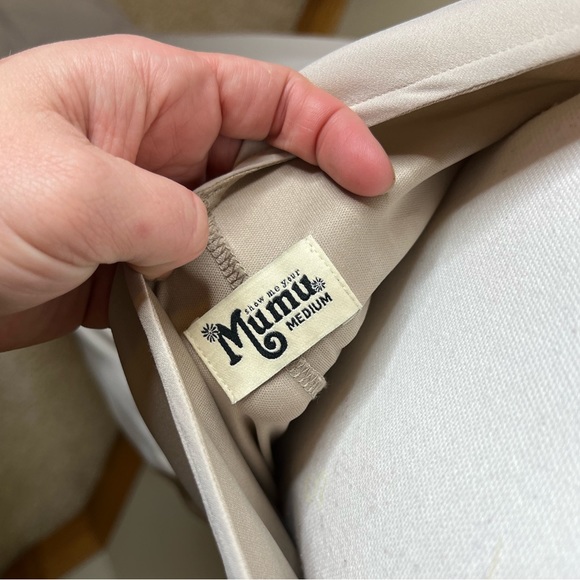 Show Me Your Mumu Kendall Maxi Dress Show Me The Ring Crisp Bridesmaid Med. - Picture 8 of 14